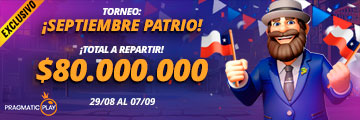 Torneo Exclusivo Septiembre Patrio por Pragmatic