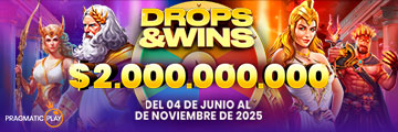 Torneo DropsWins 2025 por Pragmatic Play